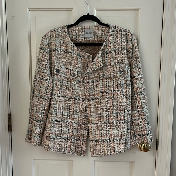 NIC+ZOE Jackets & Blazers - NIC+ZOE Multicolor Tweed Jacket